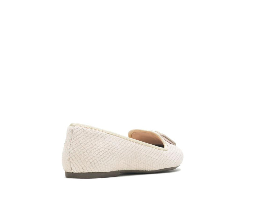 Women Flats & Slip-Ons | Hush Puppies Sadie Tassel Slip-On Eggnog Cobra Leather