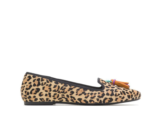 Women Flats & Slip-Ons | Hush Puppies Sadie Tassel Slip-On Leopard Calf Hair