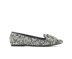 Women Flats & Slip-Ons | Hush Puppies Sadie Tassel Slip-On Zebra Calf Hair