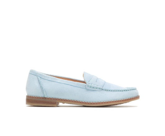 Women Flats & Slip-Ons | Hush Puppies Wren Loafer Blue Dusk Suede