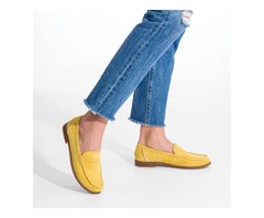 Women Flats & Slip-Ons | Hush Puppies Wren Loafer Blue Dusk Suede