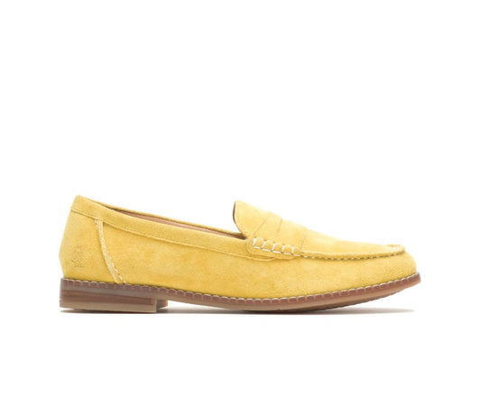 Women Flats & Slip-Ons | Hush Puppies Wren Loafer Lemon Curry Suede