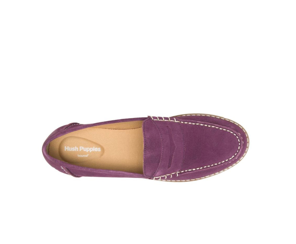 Women Flats & Slip-Ons | Hush Puppies Wren Loafer Violet Suede