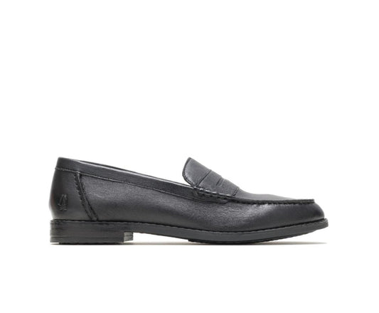 Women Loafers | Hush Puppies Wren Loafer Perfect Fit Black Leather