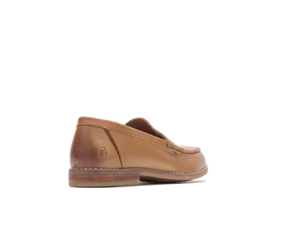 Women Loafers | Hush Puppies Wren Loafer Perfect Fit Tan Leather