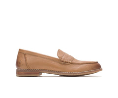 Women Loafers | Hush Puppies Wren Loafer Perfect Fit Tan Leather