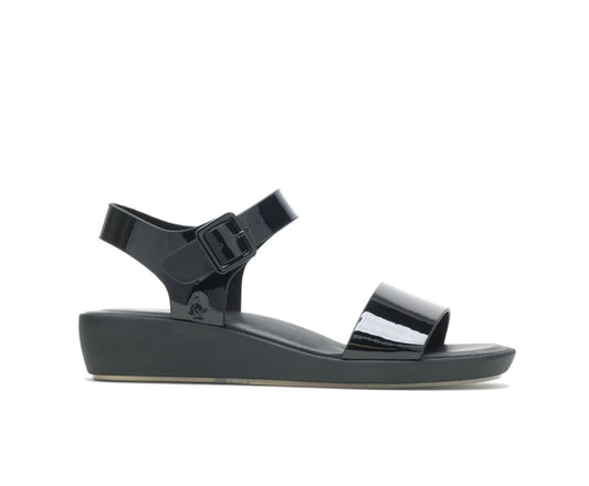 Women Sandals | Hush Puppies Brite Jells Quarter Strap Sandal Black