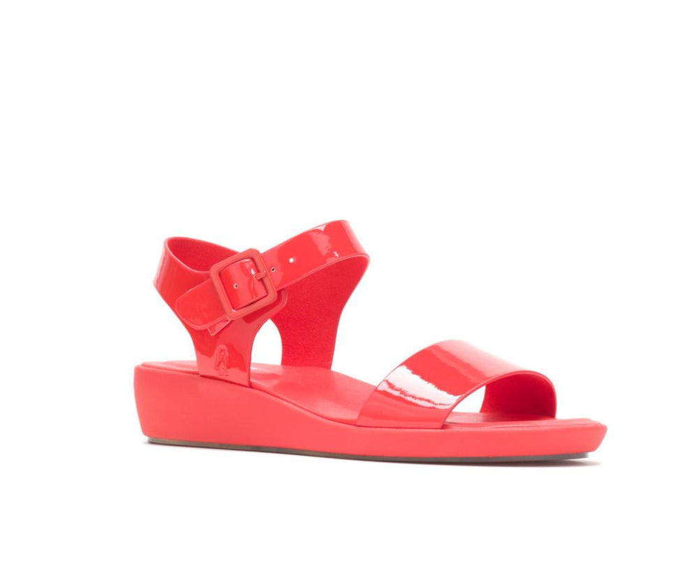 Women Sandals | Hush Puppies Brite Jells Quarter Strap Sandal Fiesta Red