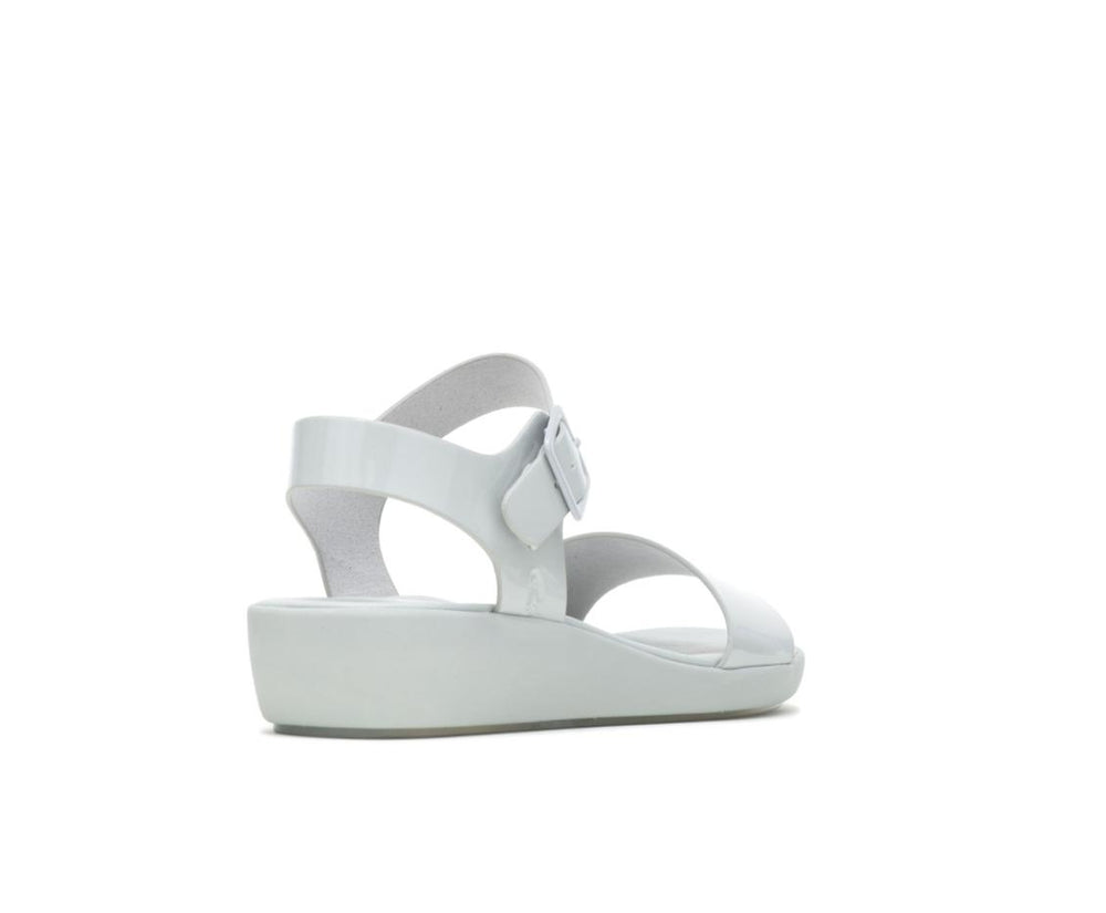 Women Sandals | Hush Puppies Brite Jells Quarter Strap Sandal Vapor Grey