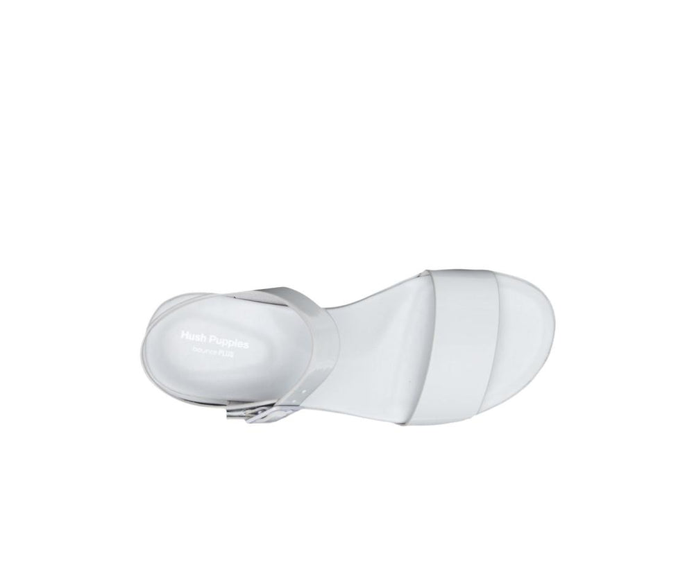 Women Sandals | Hush Puppies Brite Jells Quarter Strap Sandal Vapor Grey