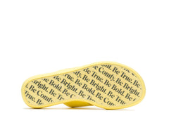 Women Sandals | Hush Puppies Brite Jells Slide Sun Yellow