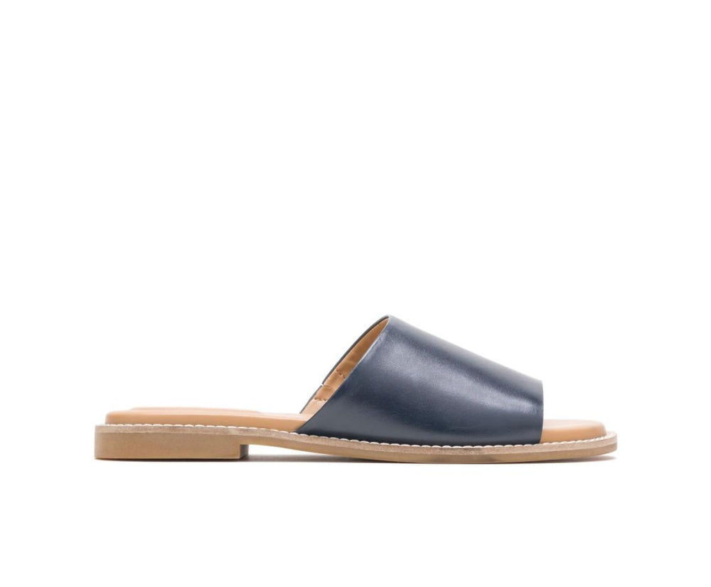 Women Sandals | Hush Puppies Lexi Slide Navy Leather