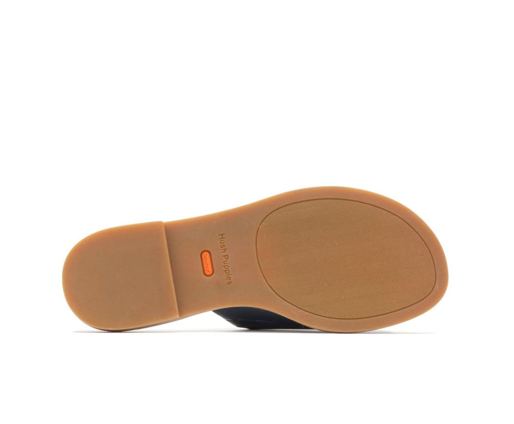 Women Sandals | Hush Puppies Lexi Slide Navy Leather