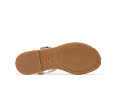 Women Sandals | Hush Puppies Lexi Toepost Ivory Leather