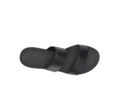 Women Sandals | Hush Puppies Lilly 2 Band Slide Black Leather