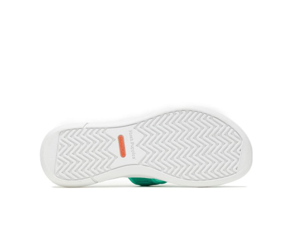 Women Sandals | Hush Puppies Willa Knit Slide Deep Green Knit