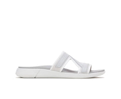 Women Sandals | Hush Puppies Willa Knit Slide Vapor Grey Knit