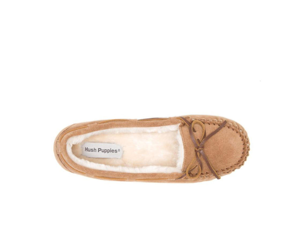 Women Slippers | Hush Puppies Raquel Jr Trapper Moc Cinnamon