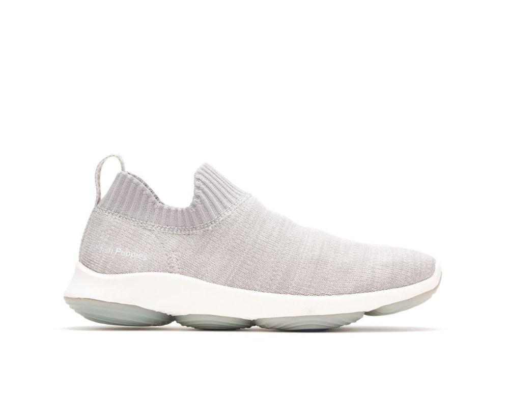 Women Sneakers | Hush Puppies Free Cool Grey Knit