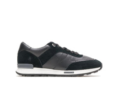 Women Sneakers | Hush Puppies Jenna Jogger Black Leather