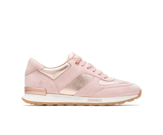 Women Sneakers | Hush Puppies Jenna Jogger Pale Rose Leather
