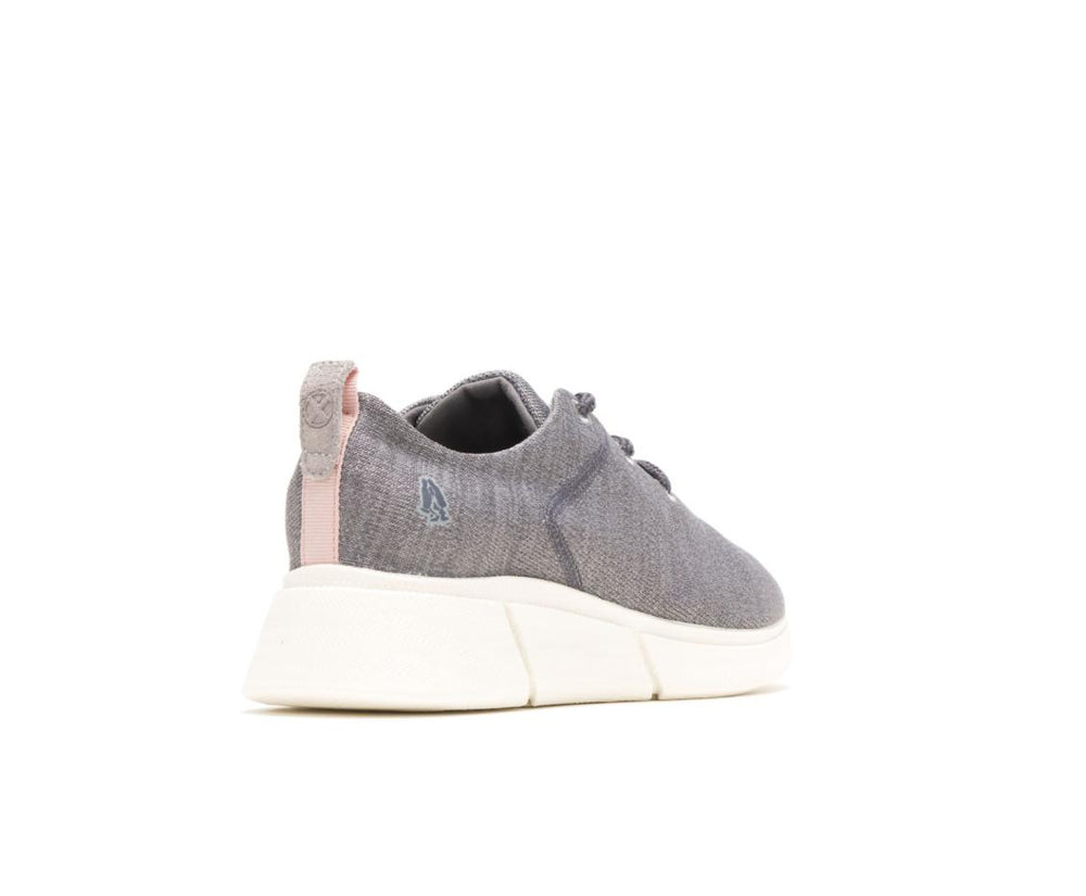 Women Sneakers | Hush Puppies Makenna Lace Up Grey Multi Heathered
