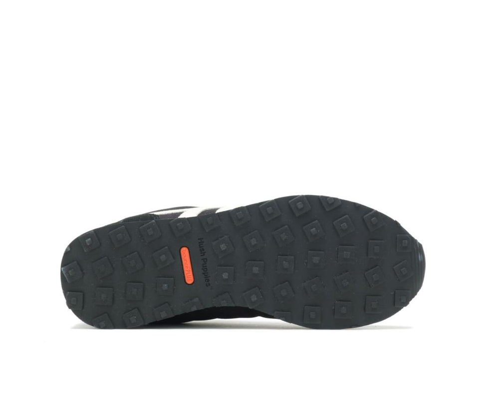 Women Sneakers | Hush Puppies Seventy8 Black Suede