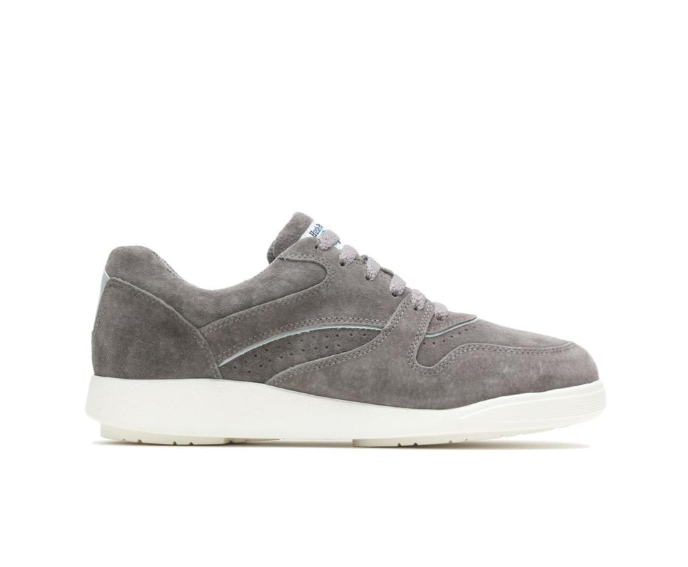 Women Sneakers | Hush Puppies Upbeat Soft Nickel Suede