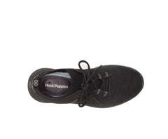 Women Sneakers | Hush Puppies World Black Knit