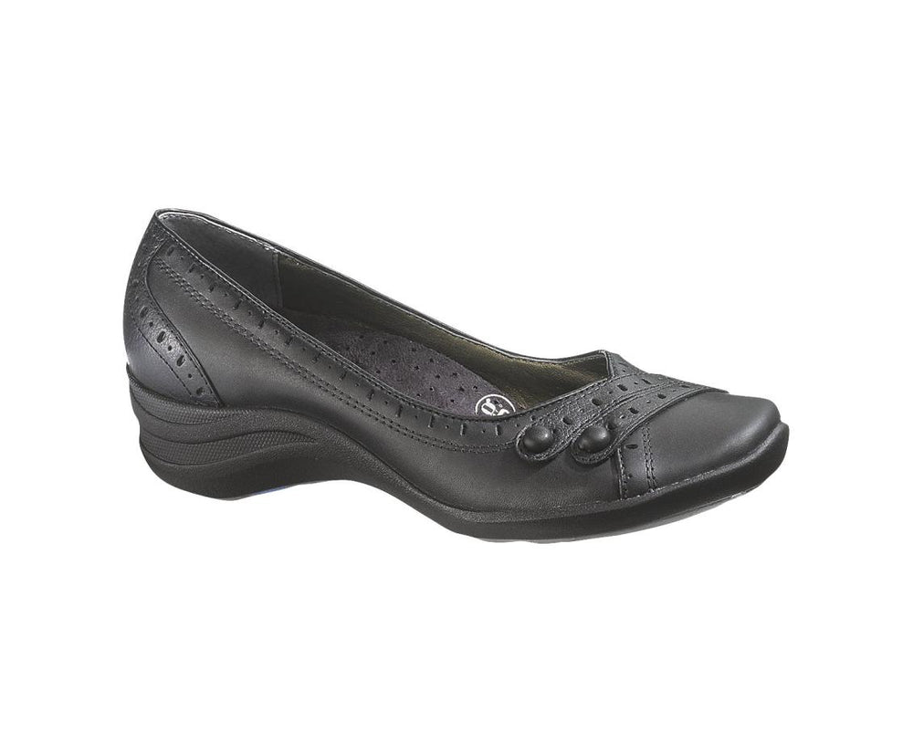 Women Walking Shoes | Hush Puppies Burlesque Black Leather