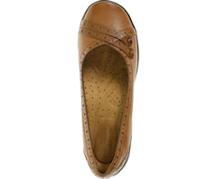 Women Walking Shoes | Hush Puppies Burlesque Tan Leather