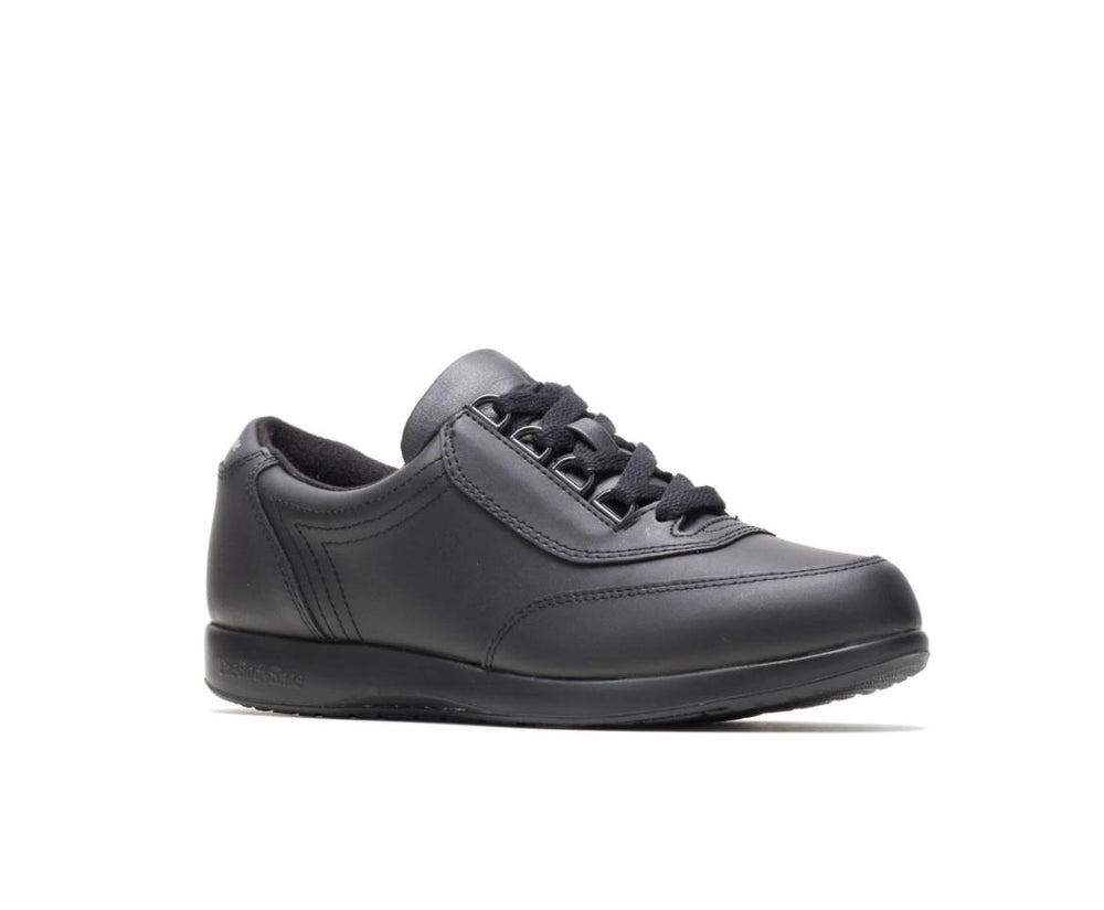 Women Walking Shoes | Hush Puppies Classic Walker Black Leather