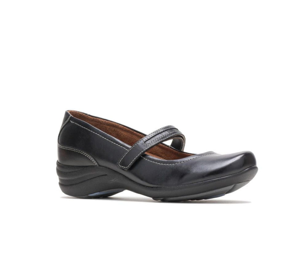 Women Walking Shoes | Hush Puppies Epic Mary Jane Black Leather
