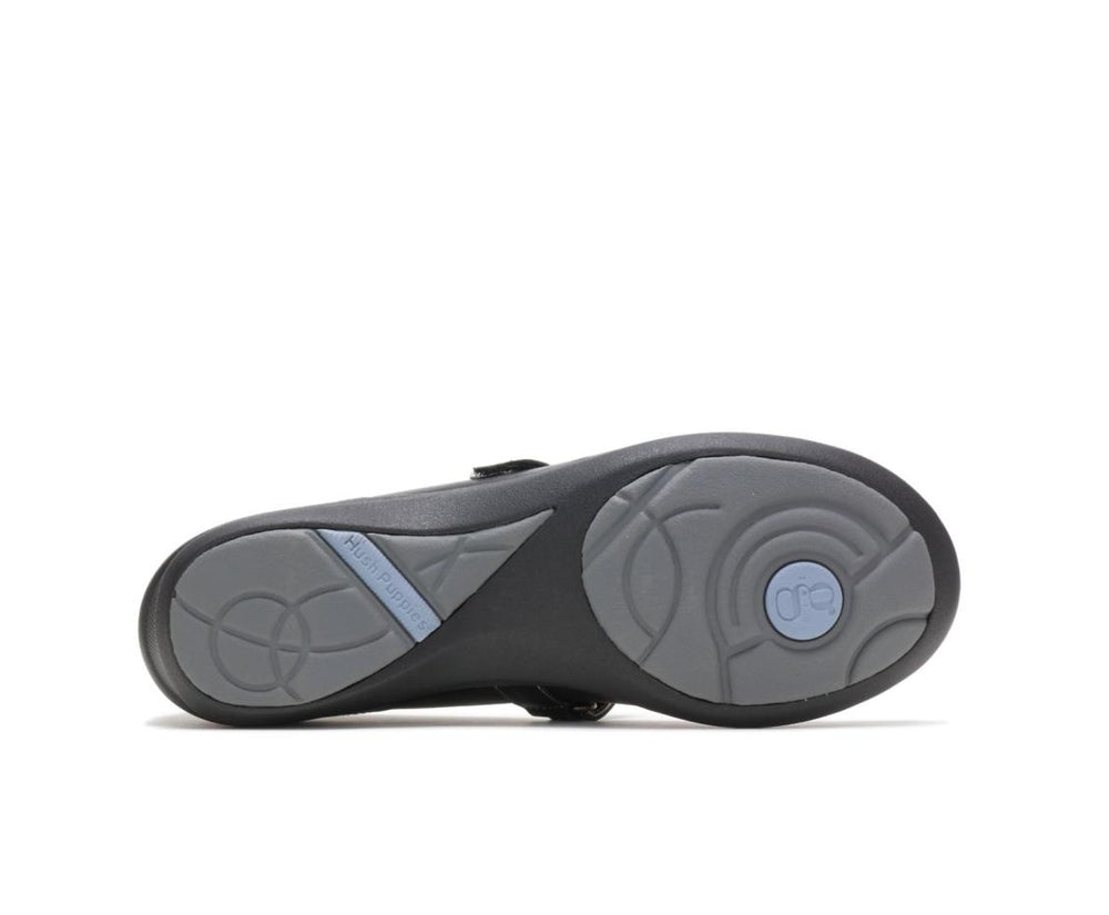 Women Walking Shoes | Hush Puppies Epic Mary Jane Black Leather