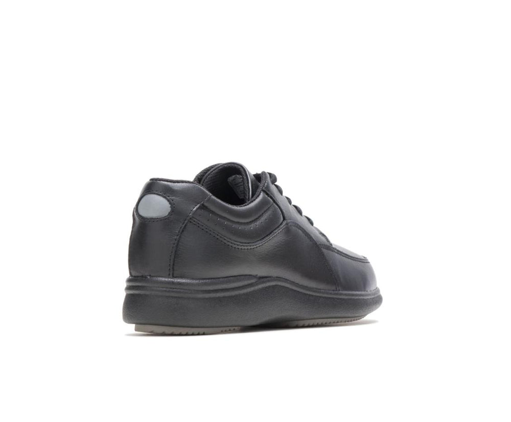 Women Walking Shoes | Hush Puppies Power Walker Black Leather