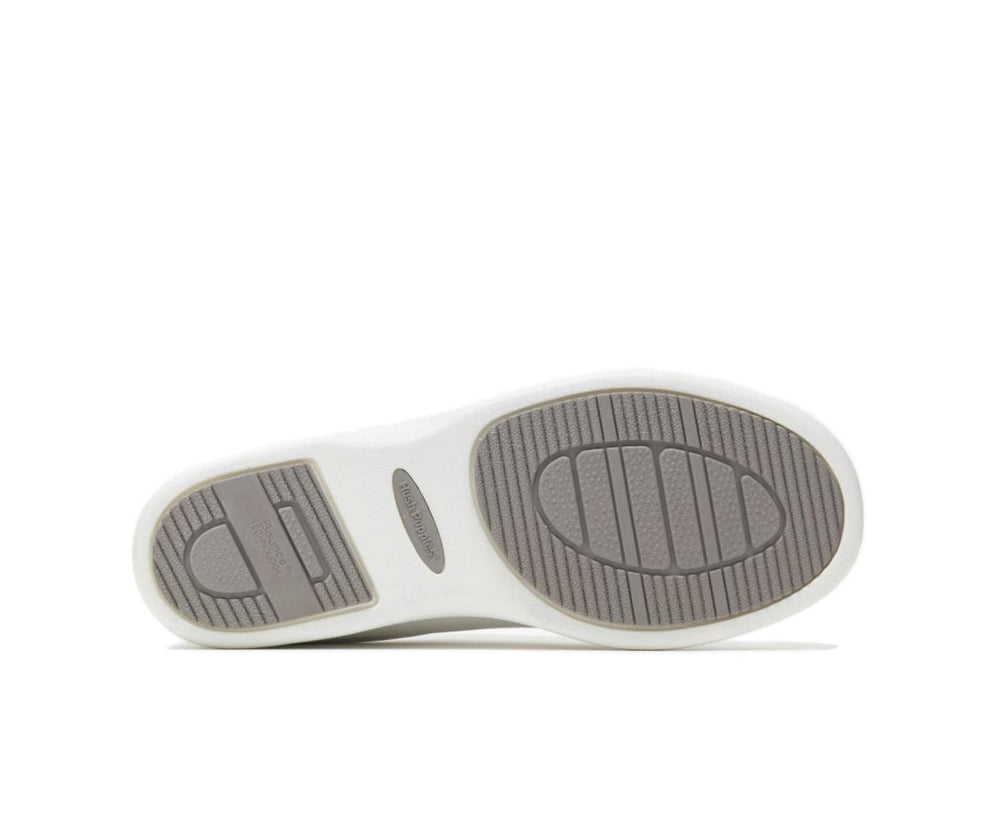 Women Walking Shoes | Hush Puppies Power Walker White Leather