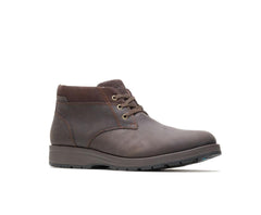 Men Boots | Hush Puppies Beauceron Short Ice+ Dark Brown Waterproof Leather