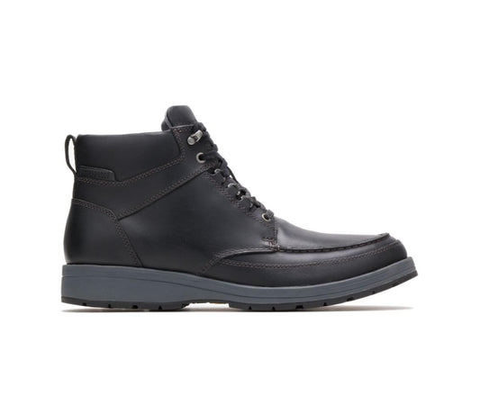Men Boots | Hush Puppies Beauceron Tall Ice+ Black Waterproof Leather