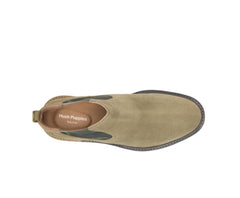 Men Boots | Hush Puppies Davis Chelsea Boot Olive Suede