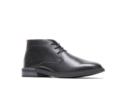 Men Boots | Hush Puppies Davis Chukka Boot Black Leather