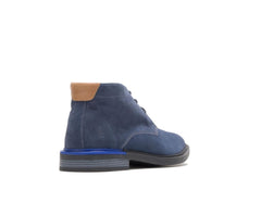 Men Boots | Hush Puppies Davis Chukka Boot Navy Suede