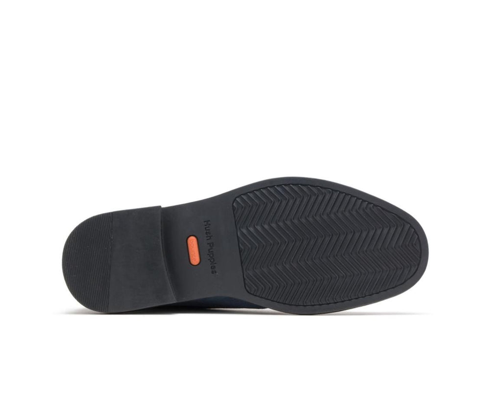Men Boots | Hush Puppies Davis Chukka Boot Navy Suede