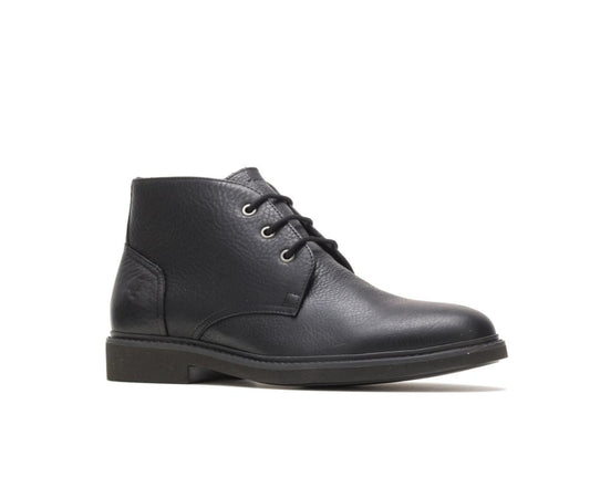 Men Boots | Hush Puppies Detroit Chukka Black Leather