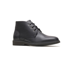 Men Boots | Hush Puppies Detroit Chukka Black Leather