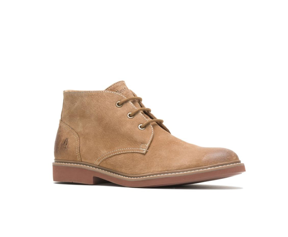 Men Boots | Hush Puppies Detroit Chukka Chestnut Suede
