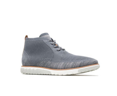 Men Boots | Hush Puppies Expert Chukka Knit Dark Grey Multi Knit