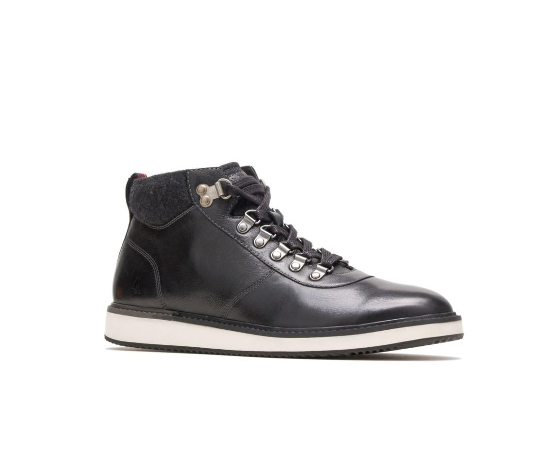Men Boots | Hush Puppies Heath Hiker Boot Black Leather