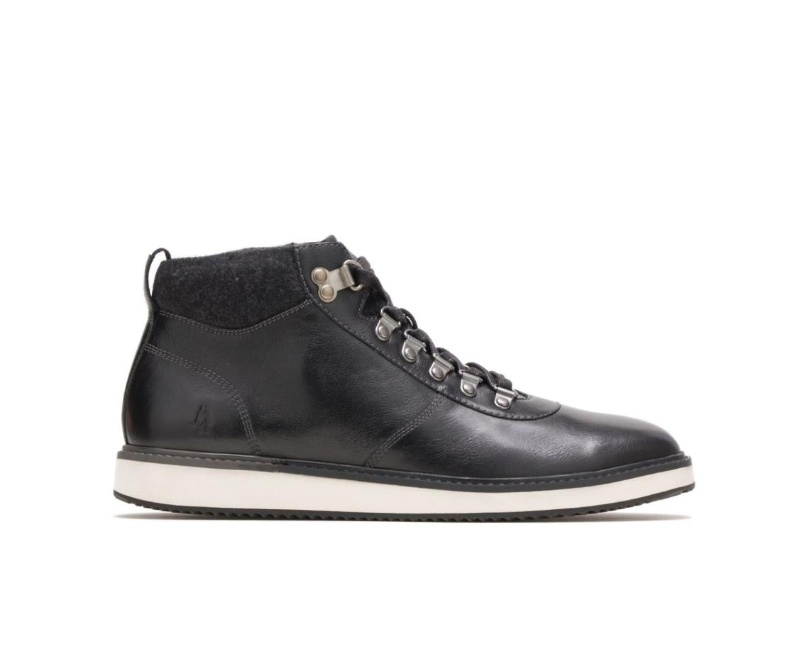 Men Boots | Hush Puppies Heath Hiker Boot Black Leather