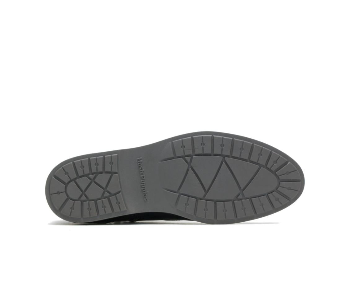 Men Boots | Hush Puppies Shepsky Zip Boot Black Leather