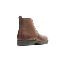 Men Boots | Hush Puppies Shepsky Zip Boot Brown Leather